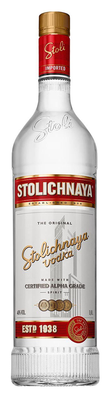 Горілка Stolichnaya 40%