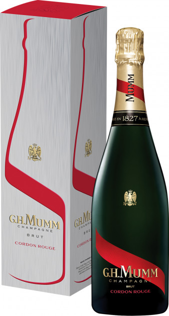 Шампанське Mumm Cordon Rouge Brut біле брют в подарунковій упаковці 12%