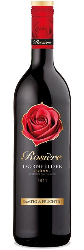 Вино Dornfelder Rosiere червоне солодке 9%