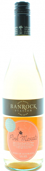 Вино Pink Moscato Banrock Station рожеве напівсолодке 5.5%
