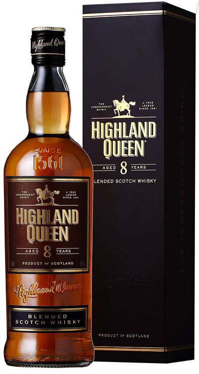 Віскі Highland Queen 8 років витримки 40%