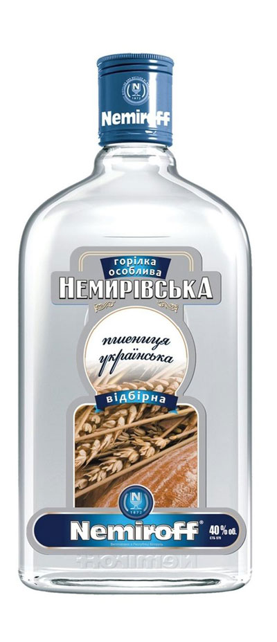 Горілка Nemiroff Пшениця українська добірна 40%