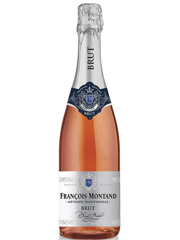 Вино ігристе Francois Montand Brut Rose рожеве брют 11.5%