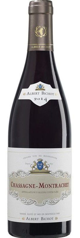 Вино Chassagne-Montrachet Albert Bichot 2014 червоне сухе