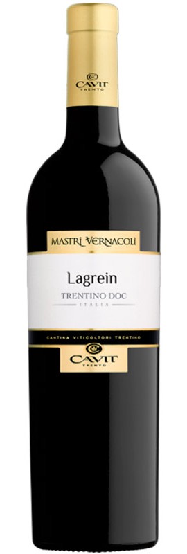 Вино Lagrein Mastri Vernacoli Cavit червоне сухе 12.5%