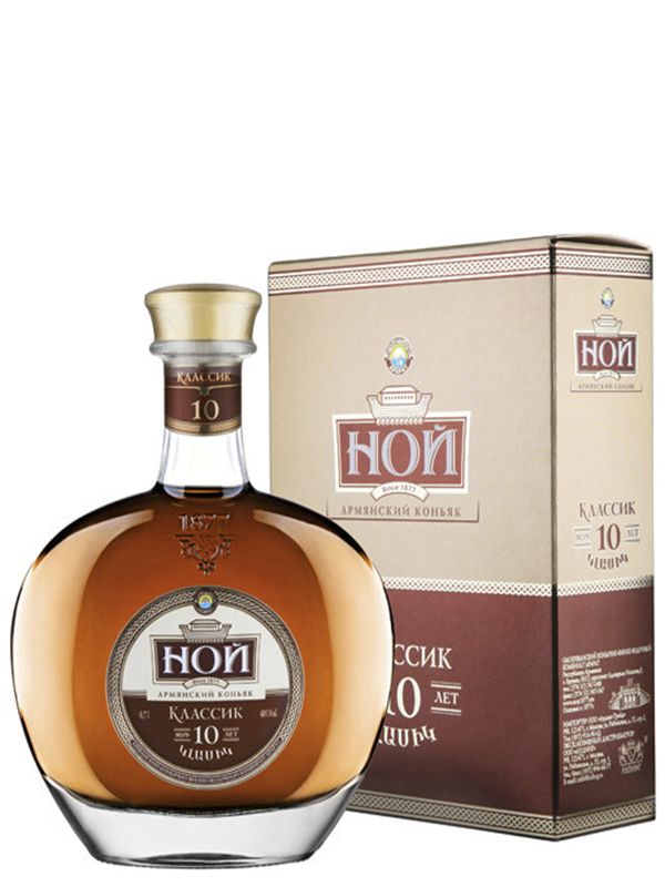 Коньяк Ной Класик 10 років витримки 40%