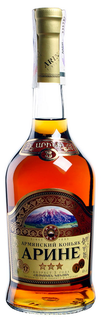 Коньяк Арине 3* 40%