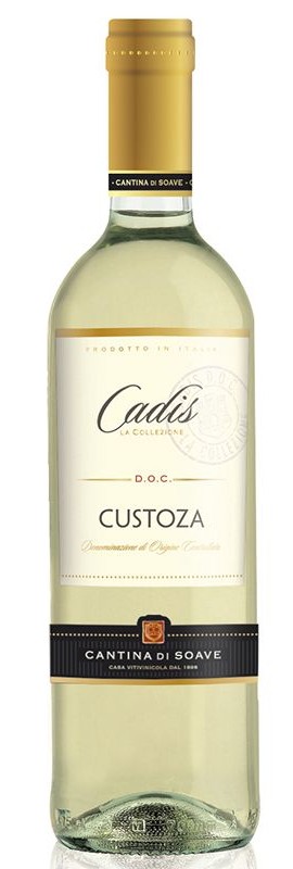 Вино Bianco di Custoza Cadis біле сухе 11.5%