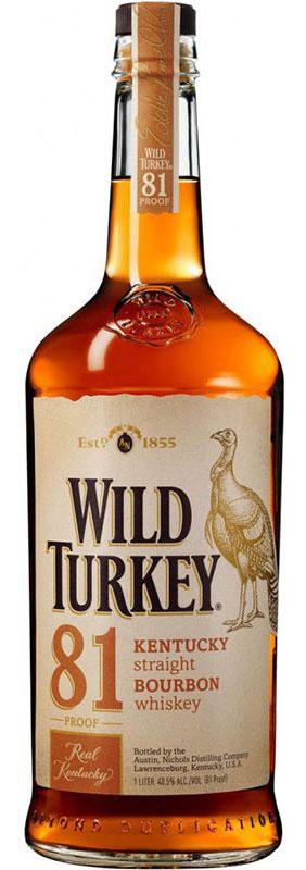 Бурбон Wild Turkey 81 до 8 років витримки 40.5%