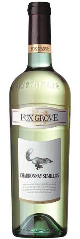 Вино Chardonnay Semillon Fox Grove біле сухе 13%