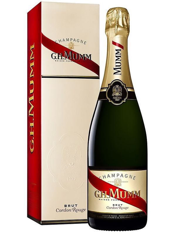 Шампанське Mumm Brut-Rose рожеве брют 12% в подарунковій упаковці