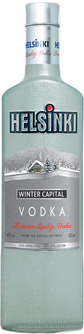 Горілка Helsinki Winter Capital Срібло 40%