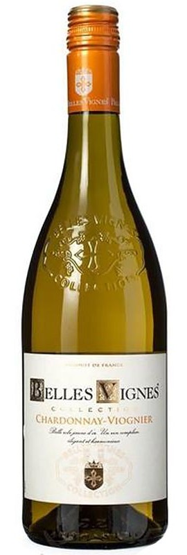 Вино Chardonnay Viognier Belles Vignes біле сухе