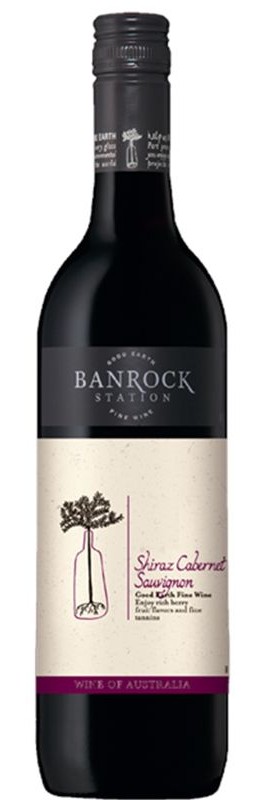 Вино Cabernet Sauvignon-Shiraz Banrock Station червоне сухе 13.5%