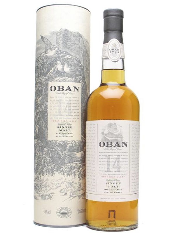 Віскі Oban 14 років витримки 43%