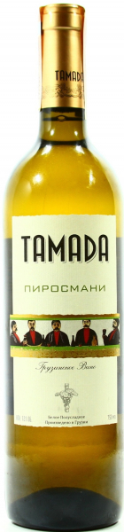 Вино Tamada Піросмані біле напівсолодке 12%