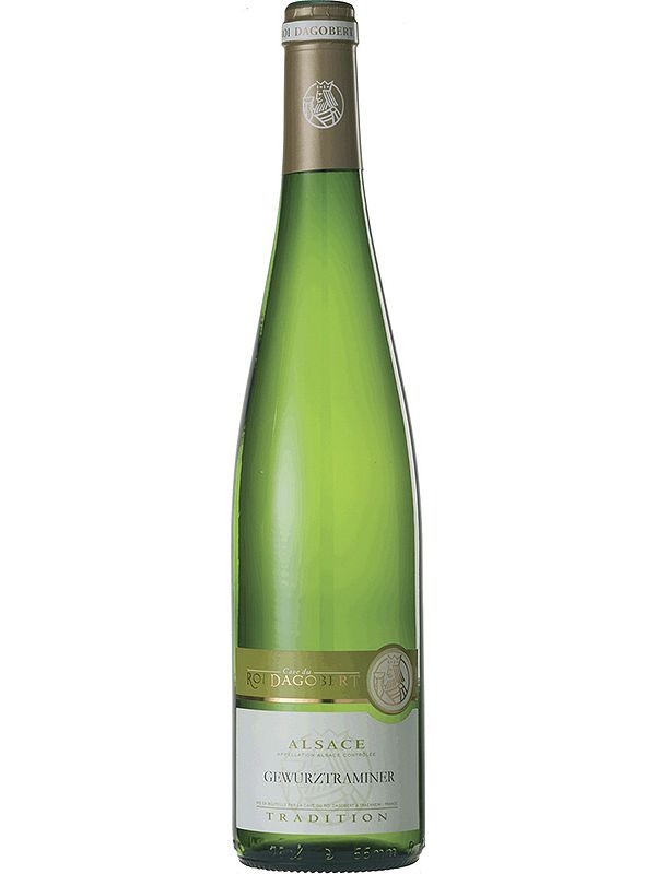 Вино Gewurztraminer "Tradition" Roi Dagobert біле напівсухе 13%