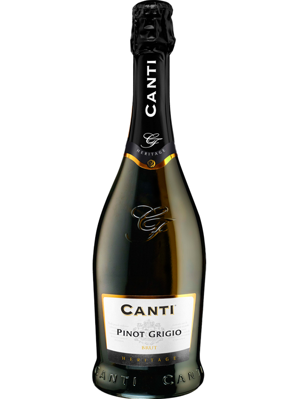 Вино ігристе Canti Pinot Grigio Brut Blanc біле брют 11%