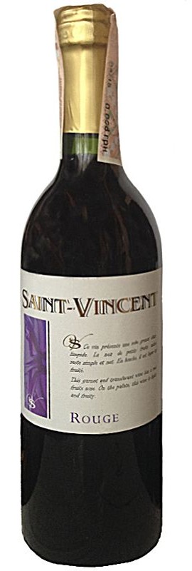 Вино Saint-Vincent Rouge червоне сухе 10.5%