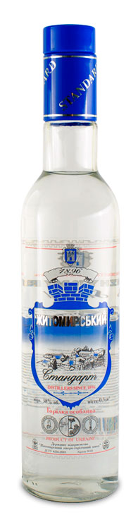 Горілка Житомирський стандарт 38%