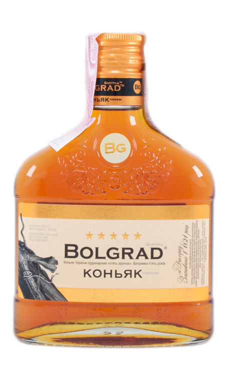 Коньяк Bolgrad ординарний 5 зірок