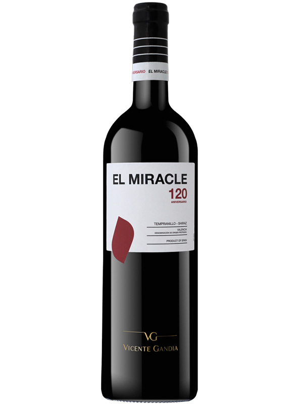 Вино Tempranillo — Shiraz 120 Aniversario El Miracle червоне сухе 13%