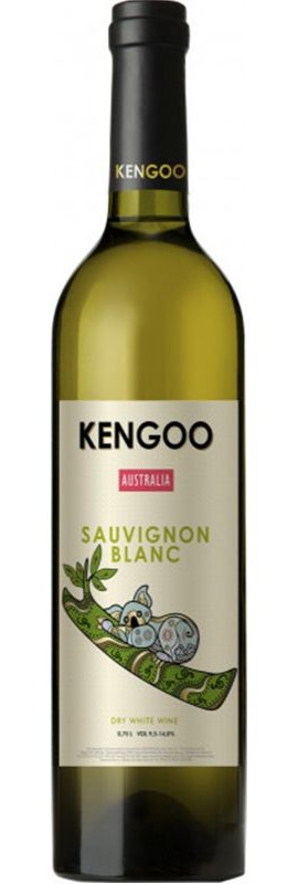 Вино Sauvignon Blanc Kengoo біле сухе