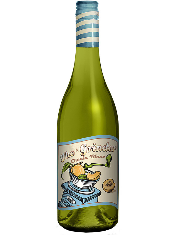 Вино Chenin Blanc The Grinder біле сухе 13%