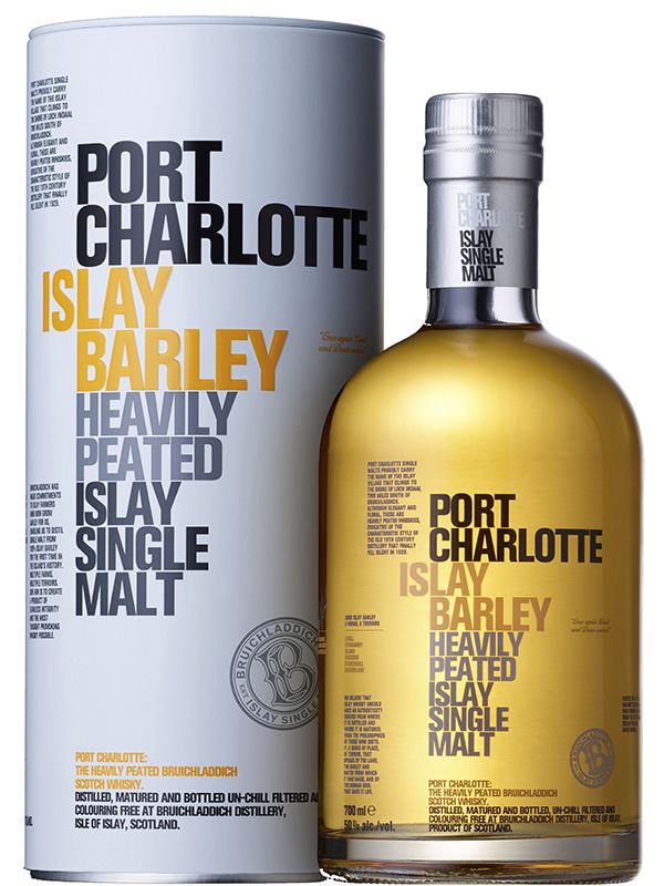 Віскі Port Charlotte Islay Barley 7 років витримки 50% в подарунковій упаковці