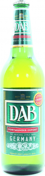 Пиво DAB світле фильтрованное %