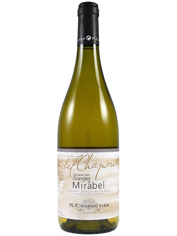 Вино Viognier Ardeche Domaine Granges de Mirabel Chapoutier біле сухе 14%