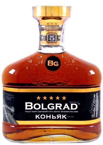Коньяк Bolgrad VVSOP 5 років витримки 40%