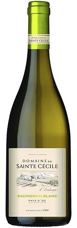 Вино Sauvignon Blanc Domaine Sainte Cecile біле сухе