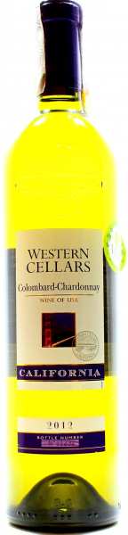 Вино Western Cellars Colombar - Chardonnay біле сухе 11.5%
