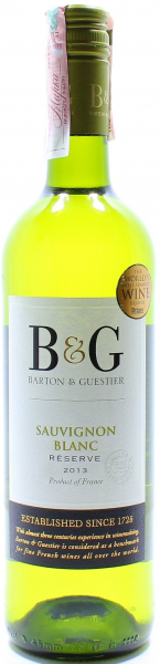 Вино Barton & Guestier Sauvignon Blanc Reserve біле сухе 12%