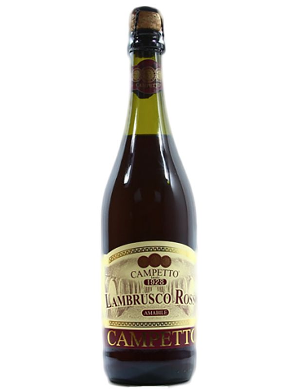 Вино газоване Schenk Italia Campetto Lambrusco IGT Emilia Rosso червоне напівсолодке 8%