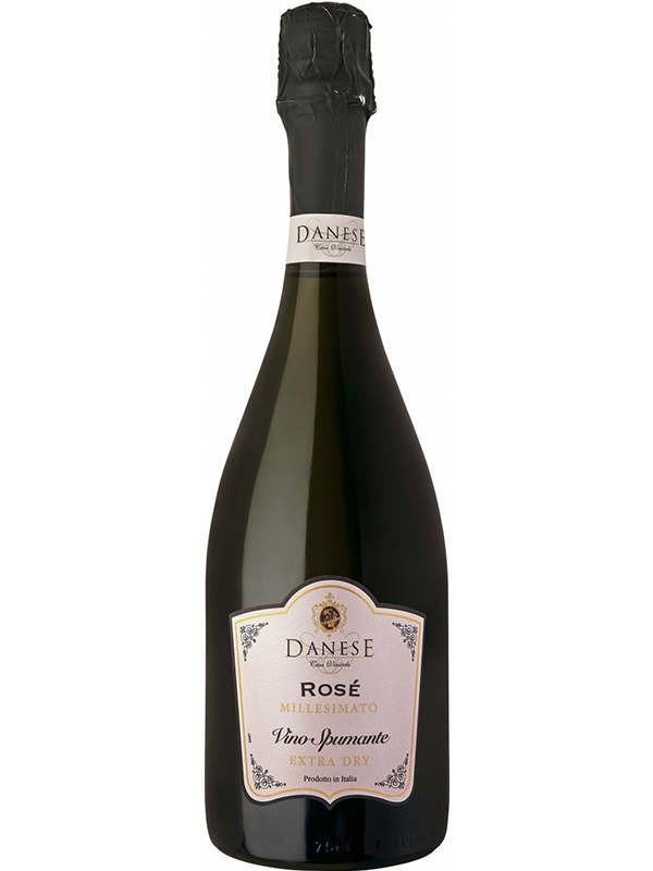 Вино ігристе Danese Rose Spumante Extra Dry рожеве сухе 12%