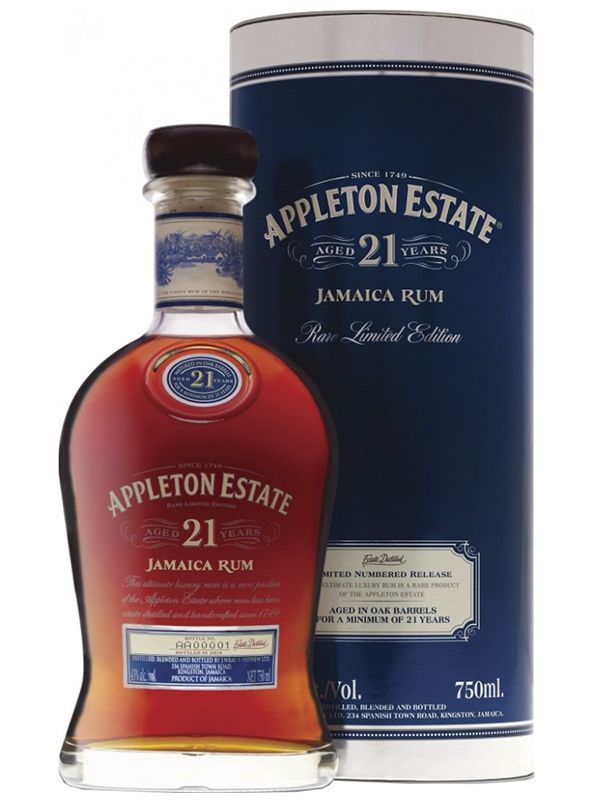 Ром Appleton Estate 21 рік витримки 43%