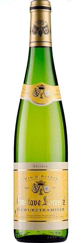 Вино Gewurztraminer Gustave Lorentz біле сухе 13%