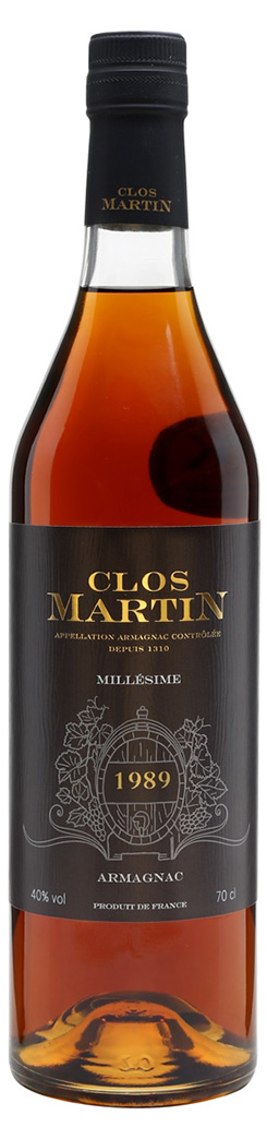 Арманьяк Clos Martin Vintage 1989 40%