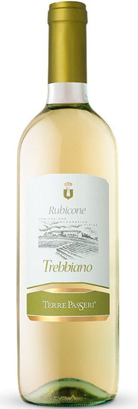 Вино Trebbiano Rubicone Terre Passeri біле сухе 11%