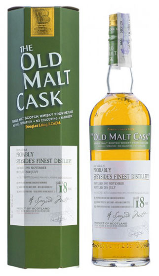 Віскі Douglas Laing Speyside's Finest Vintage 18 YO Wine Cask 50%