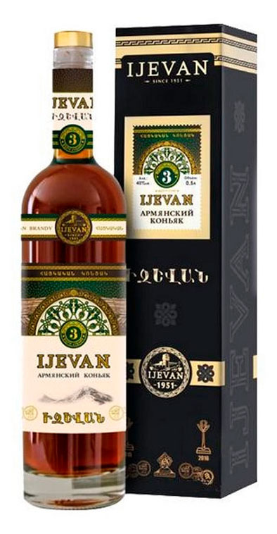 Коньяк Ijevan ХО 10 років витримки 40% в коробці