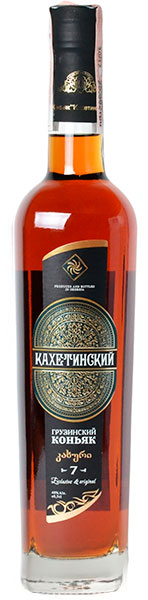Коньяк Кахетинський 7 років витримки 40%