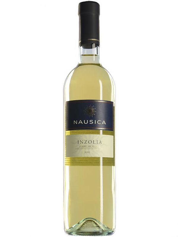 Вино Inzolia Nausica біле сухе 12.5%