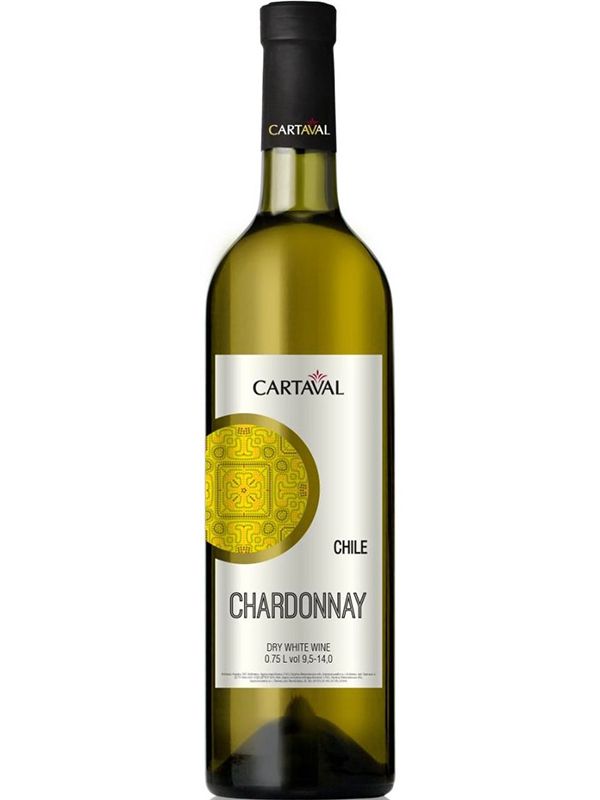 Вино Chardonnay Cartaval біле сухе