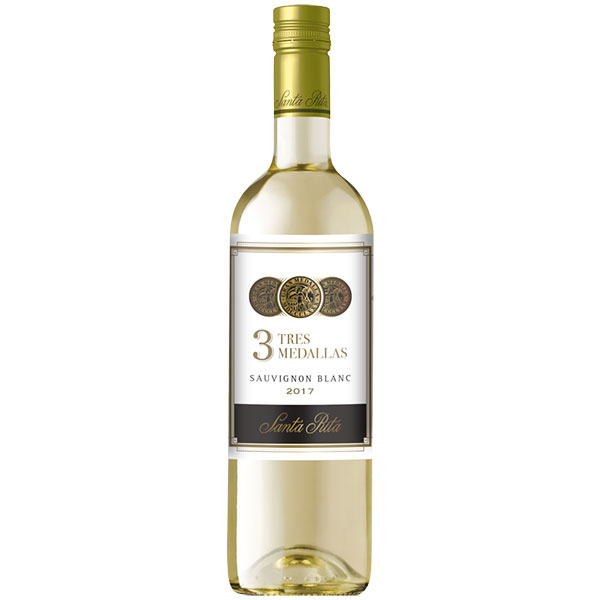 Вино Santa Rita Tres Medallas Sauvignon Blanc біле сухе 13%