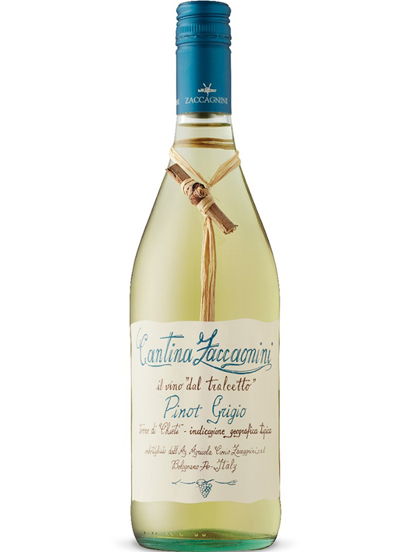 Вино Pinot Grigio Tralcetto Zaccagnini біле сухе