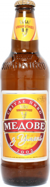 Пиво світле Уманьпиво Медовое бут 5%