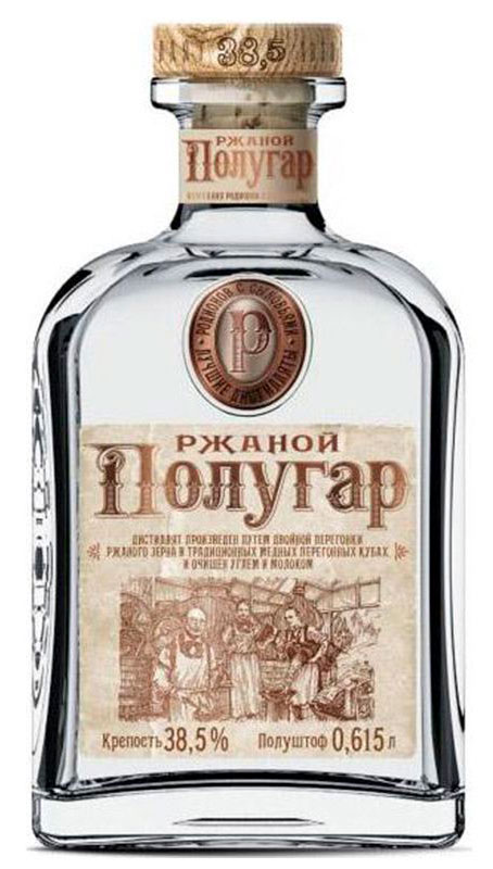 Горілка Полугар Житній 38.5%